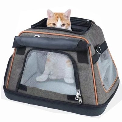 کیف حمل و نقل مسافرتی حیوان خانگی تاشو راحت برای توله سگ گربه