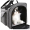 لوگوی سفارشی کیسه مسافرتی حمل کننده حیوان خانگی در فضای باز دارای چند جیب تنفسی