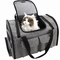 لوگوی سفارشی کیسه مسافرتی حمل کننده حیوان خانگی در فضای باز دارای چند جیب تنفسی